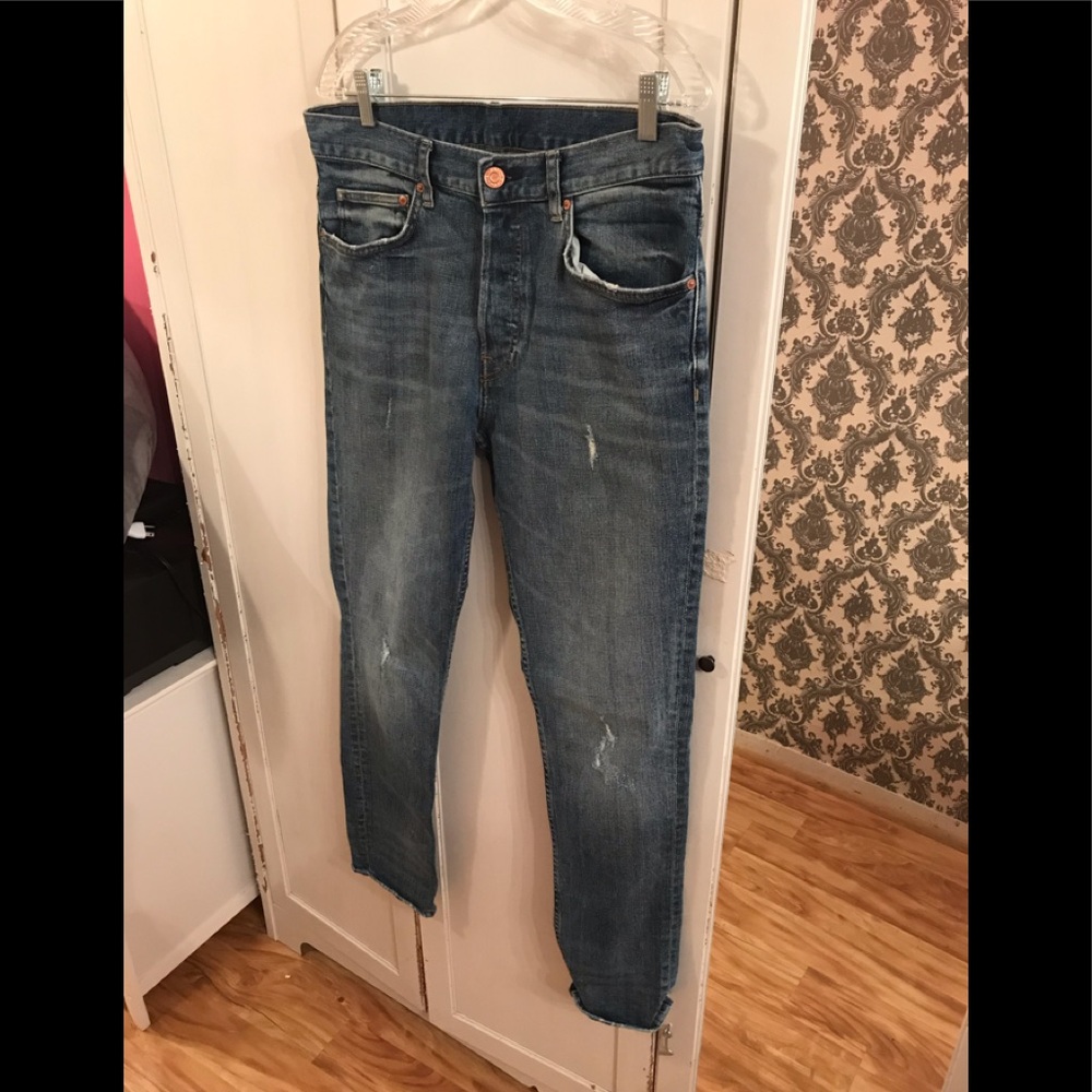 & Denim Boyfriend Jeans
